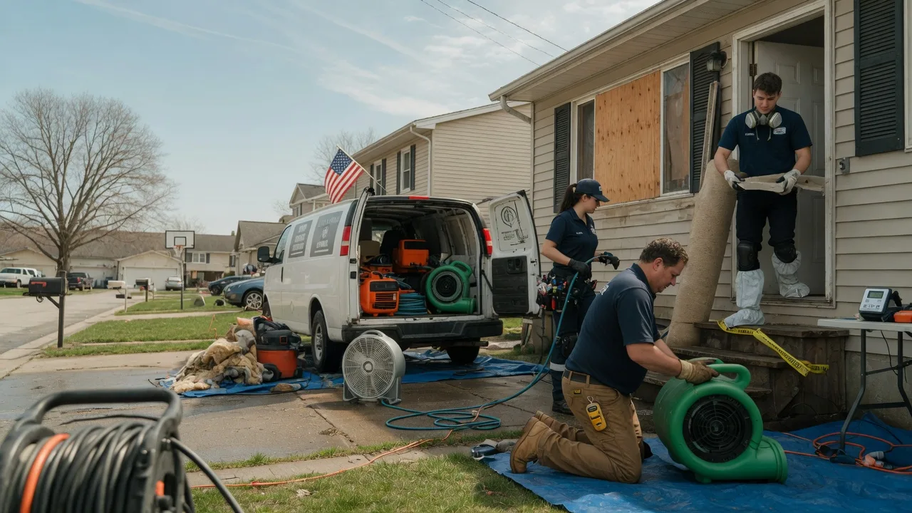 Water Damage Restoration in Auburn, PA near me